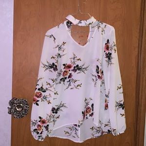 Womens Large. From SHEIN. Long sleeve. A part wraps around neck.